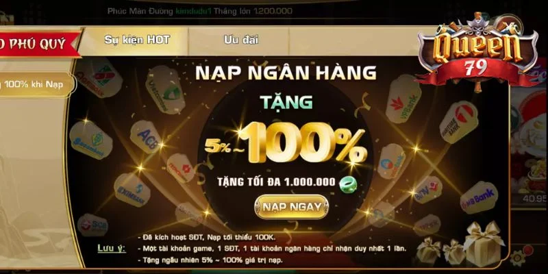 Nạp Tiền Queen79: Thao Tác Chi Tiết Dành Cho Tân Thủ 7 Các lợi ích khi nạp tiền tại Queen79 được đánh giá cao.